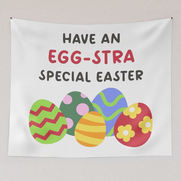 Item preview, Egg-Stra Special Easter – Colorful Eggs with Playful Vibes designed and sold by BubiStudio.