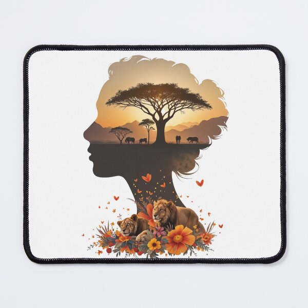 Item preview, Harmony of Nature - Silhouette Landscape and Wildlife Art designed and sold by latelierdechris.