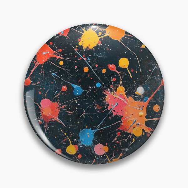Artikelvorschau, Dynamic Abstract Vibrant Splash Art entworfen und verkauft von SylvieVibes.