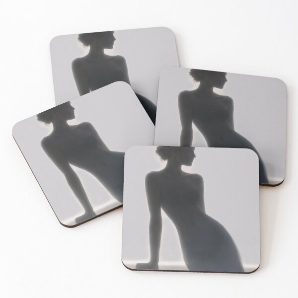 Artikelvorschau, Elegante weibliche Silhouette in der Gnade des Lichts entworfen und verkauft von LukianArtPrint.