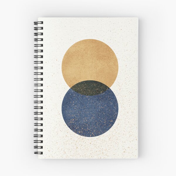 Item preview, Circle Abstract - Gold Navy Blue Texture designed and sold by moonlightprint.