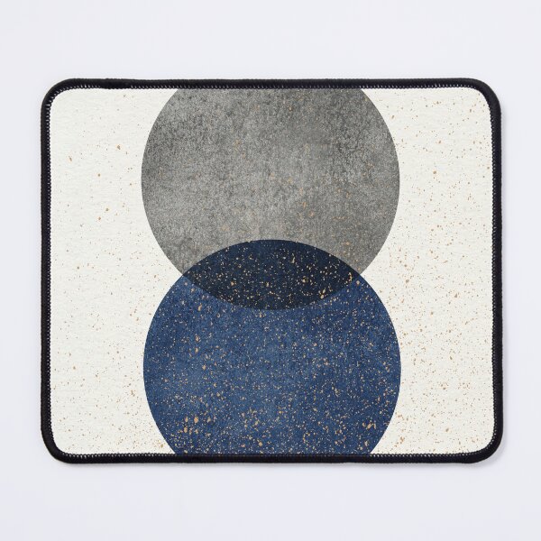 Item preview, Circle Abstract - Grey Navy Blue Texture designed and sold by moonlightprint.