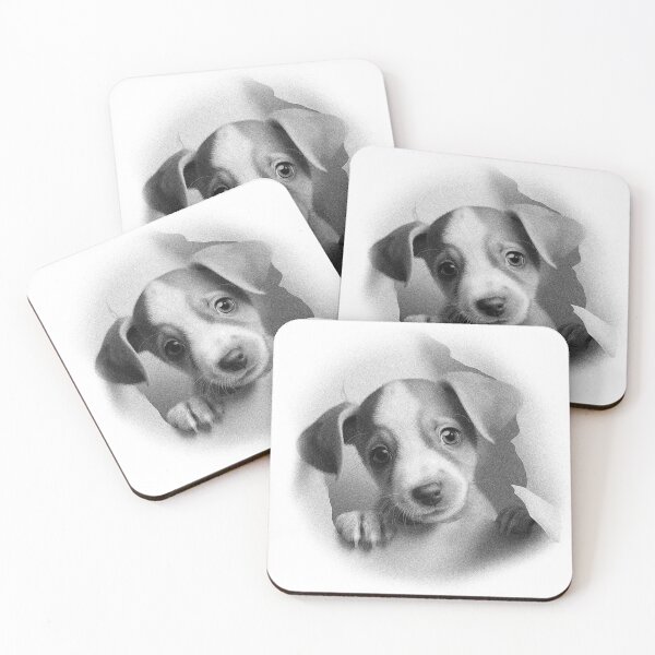 Item preview, Cute Puppy Peeking Through designed and sold by TurtleDojo.