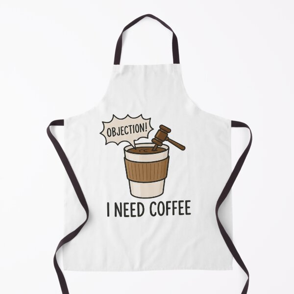 Item preview, Objection! I Need Coffee – Funny Lawyer Coffee Cup Design designed and sold by Luxe & Lovely Finds.