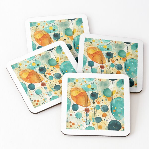 Item preview, Abstract Vibrant Splash Art Decor designed and sold by SylvieVibes.