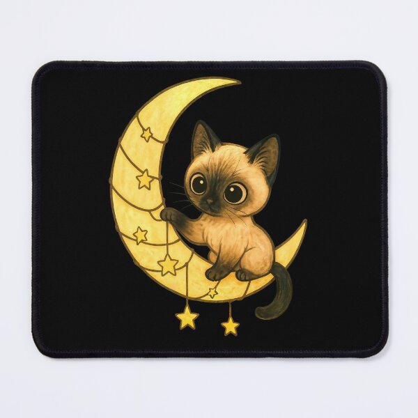 Artikelvorschau, Crescent Moon Cat entworfen und verkauft von PiggyWonka.