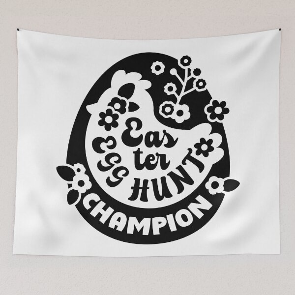 Item preview, Floral Egg Hunt Champion Sticker designed and sold by BubiStudio.