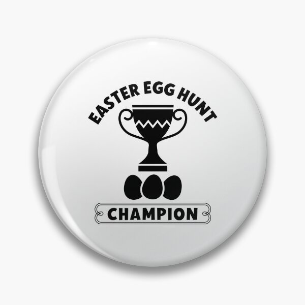 Item preview, Easter Egg Hunt Champion Trophy Sticker designed and sold by BubiStudio.