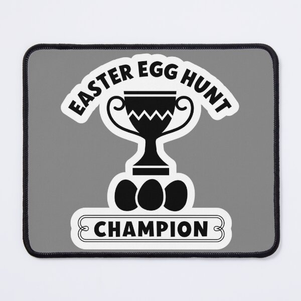 Item preview, Easter Egg Hunt Champion Trophy Sticker designed and sold by BubiStudio.