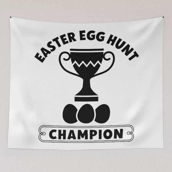 Item preview, Easter Egg Hunt Champion Trophy Sticker designed and sold by BubiStudio.