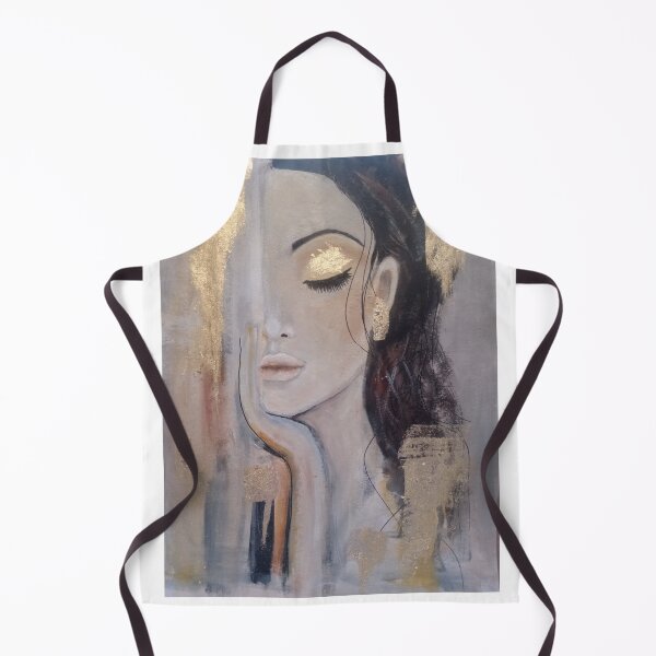 Item preview, Beautiful woman adorned with gold details designed and sold by petiadi1.