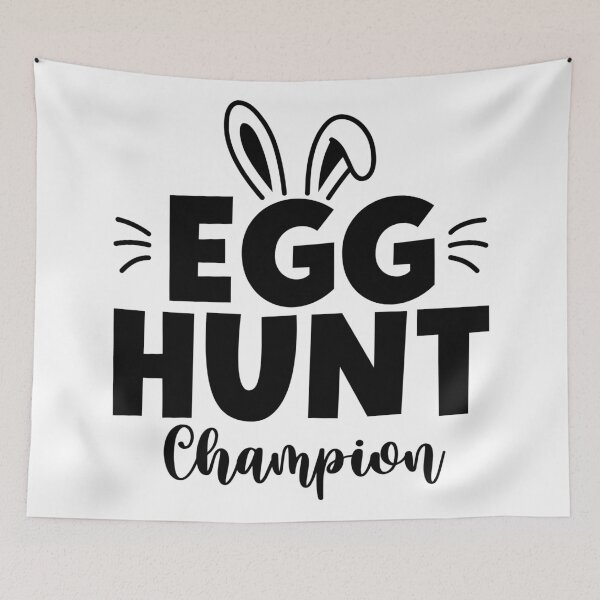 Item preview, Egg Hunt Champion with Bunny Ears Sticker designed and sold by BubiStudio.
