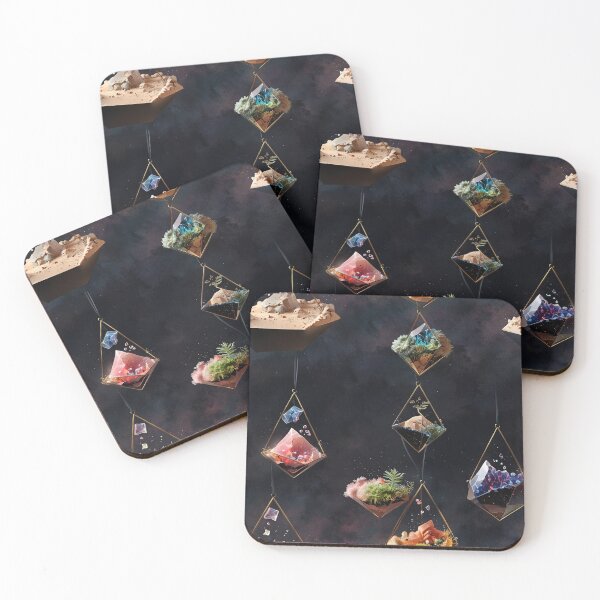 Item preview, Hanging Geometric Terrariums Displaying Artful Miniature Landscapes designed and sold by CoolPixels.