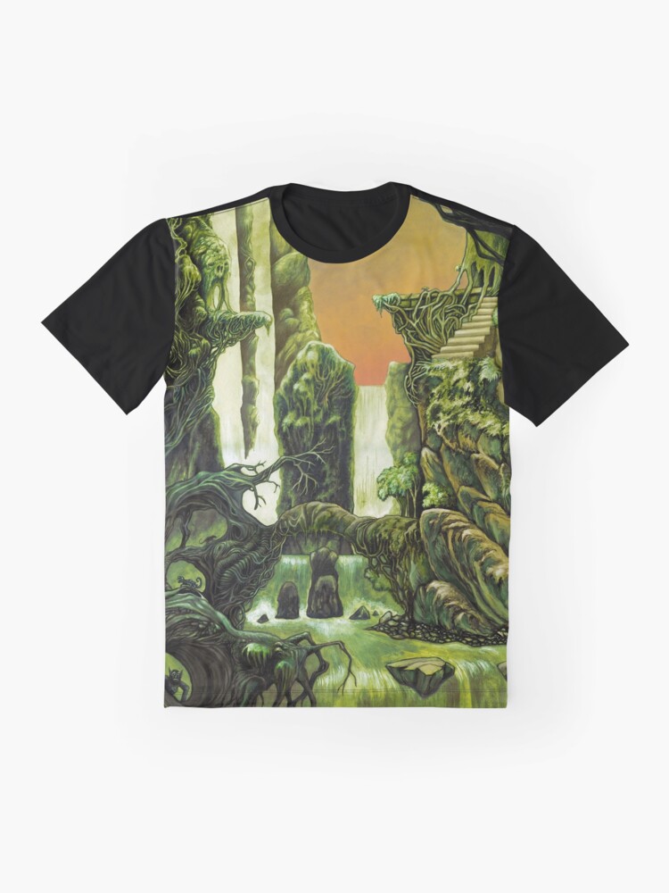 Alternate view of Otherworldly jungle Graphic T-Shirt