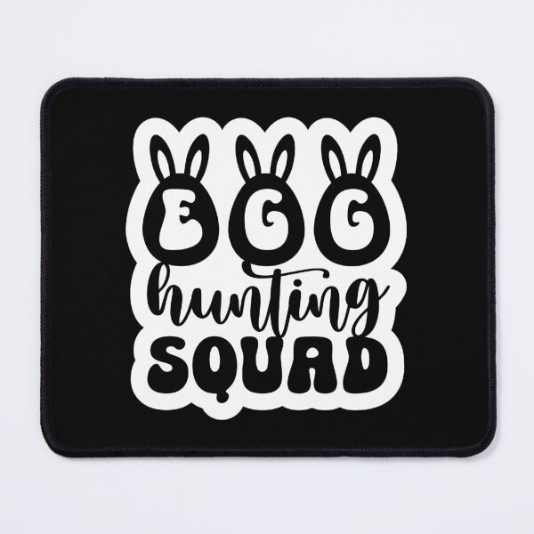 Item preview, Egg Hunting Squad Bunny Letters Sticker designed and sold by BubiStudio.