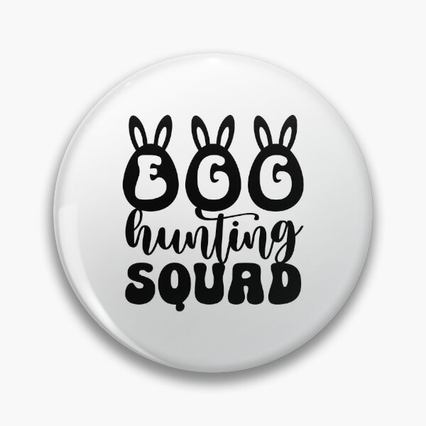Item preview, Egg Hunting Squad Bunny Letters Sticker designed and sold by BubiStudio.