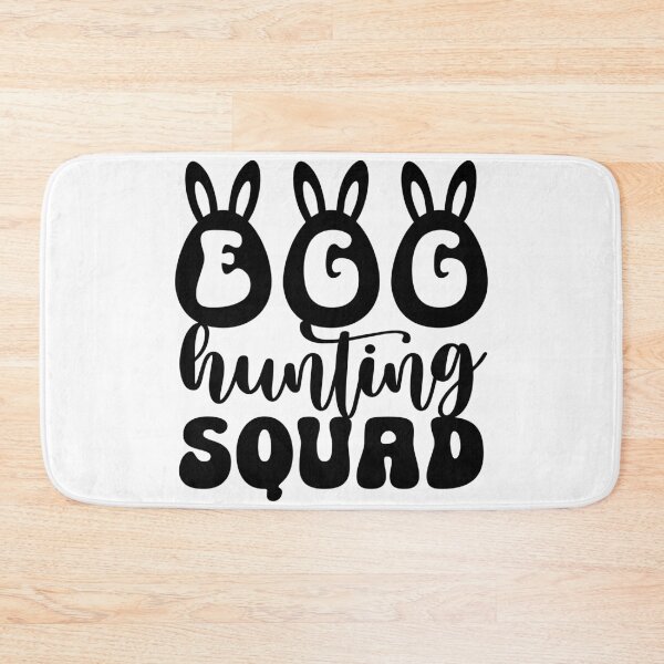 Item preview, Egg Hunting Squad Bunny Letters Sticker designed and sold by BubiStudio.