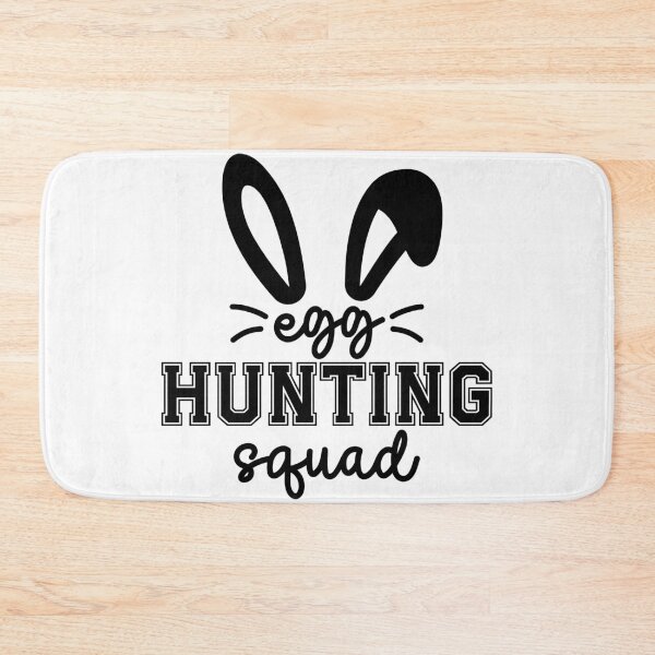Item preview, Egg Hunting Squad Bunny Ears Script Sticker designed and sold by BubiStudio.