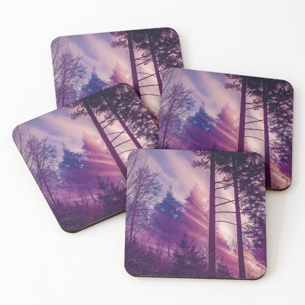 Item preview, Mountain Forest Sunrise Nature Art designed and sold by NickDedidis.