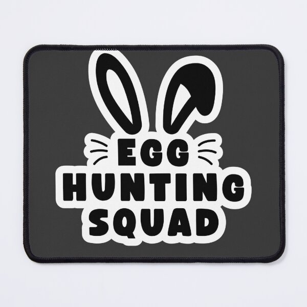 Item preview, Egg Hunting Squad Bold Bunny Ears Sticker designed and sold by BubiStudio.