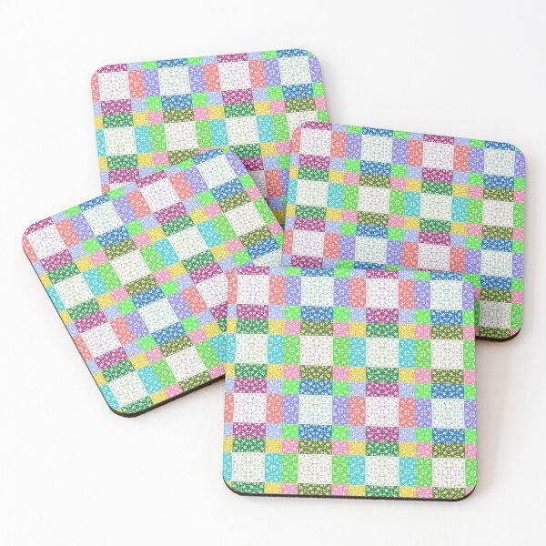 Item preview, Pixel Bloom: Candy Garden Quilt designed and sold by Elizarfa.