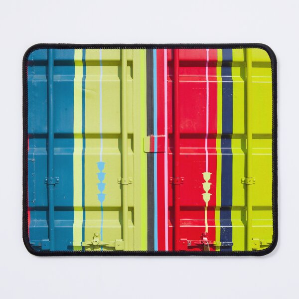 Item preview, Colorful freight container in Bremen's Überseestadt district, Bremen, Germany designed and sold by Torsten Krüger.