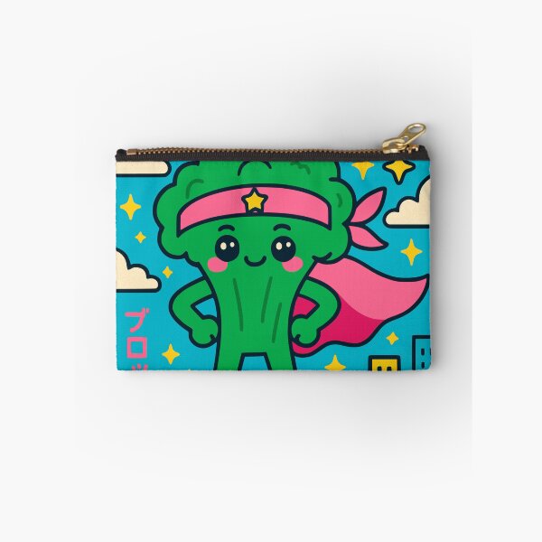 Item preview, Broccoli Is My Hero Funny Super Veggie Motivational Art designed and sold by Cheeky Companions.