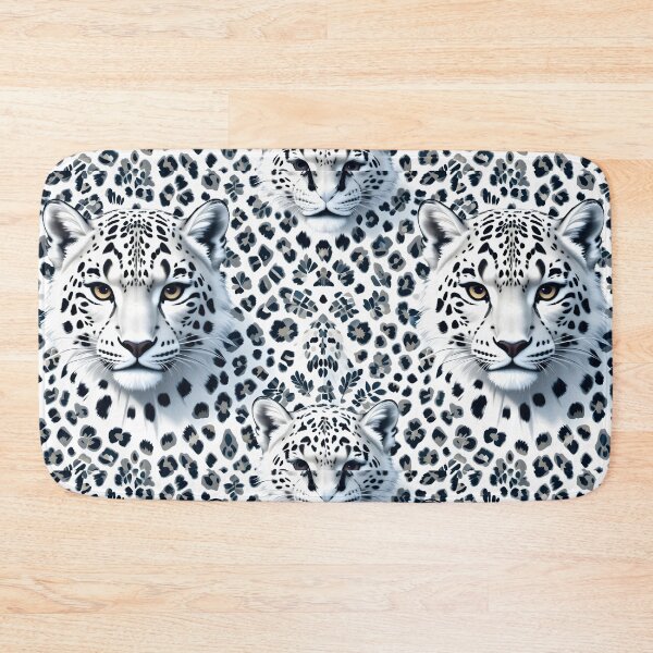 Item preview, striking snow leopard face designed and sold by InezPhotography.