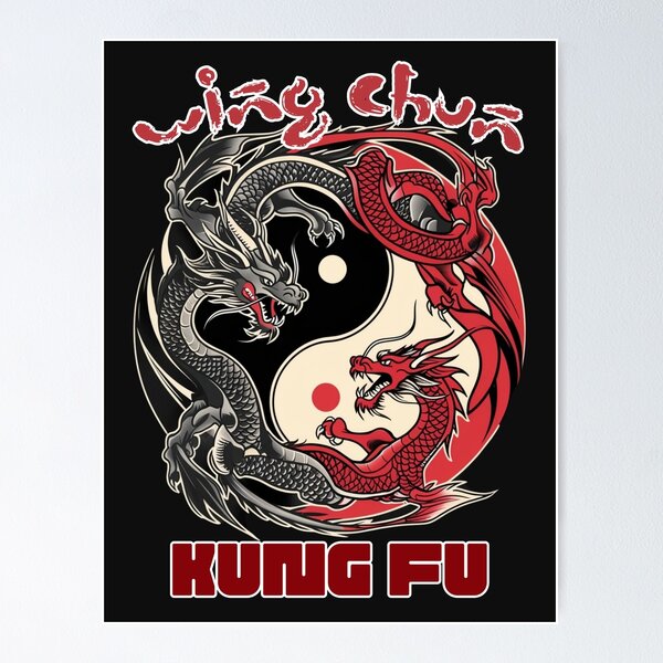 Vista previa del artículo con la obra «Wing Chun», diseñado y vendido por DD Fish.