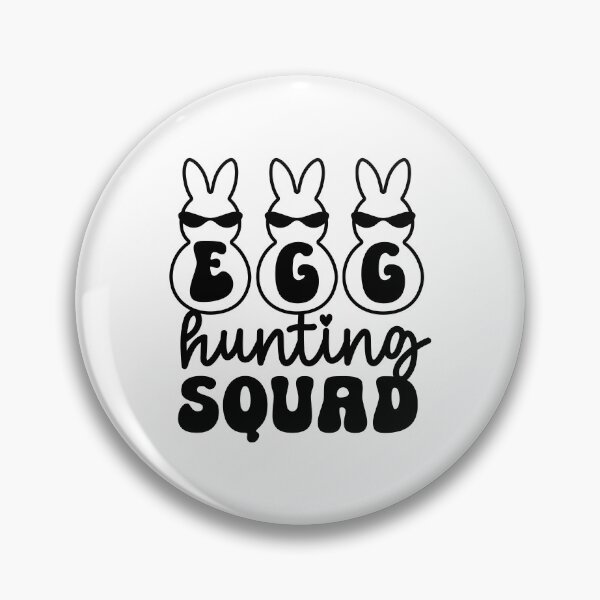 Item preview, Triple Bunny Egg Hunting Squad Sticker designed and sold by BubiStudio.