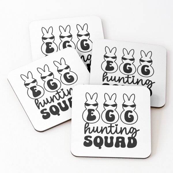 Item preview, Triple Bunny Egg Hunting Squad Sticker designed and sold by BubiStudio.