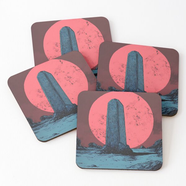 Item preview, Cosmic Horror Art - Silent Alien Monolith designed and sold by bapupa.