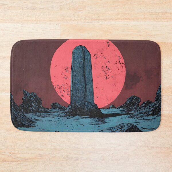 Item preview, Cosmic Horror Art - Silent Alien Monolith designed and sold by bapupa.