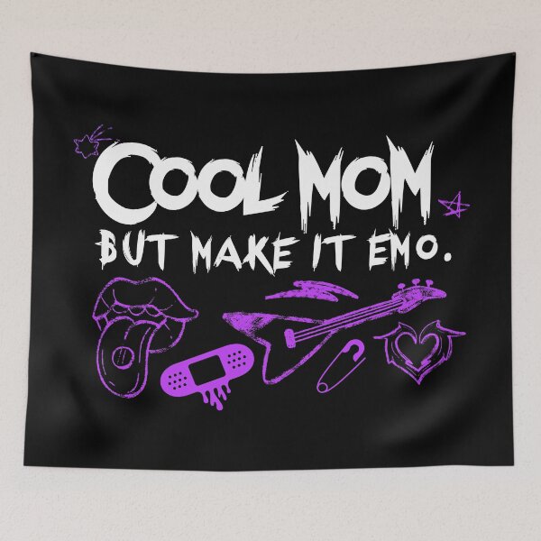 Item preview, Cool Emo Mom designed and sold by MaiZephyr.