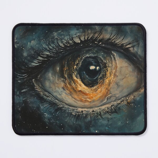 Item preview, Cosmic Horror Art - Nebula Cyclopean Eye designed and sold by bapupa.