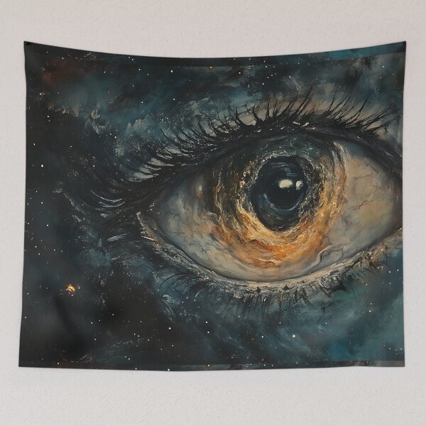 Item preview, Cosmic Horror Art - Nebula Cyclopean Eye designed and sold by bapupa.