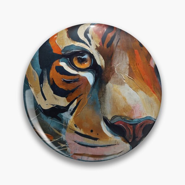 Item preview, Bold Tiger Brushstrokes designed and sold by caracatita75.