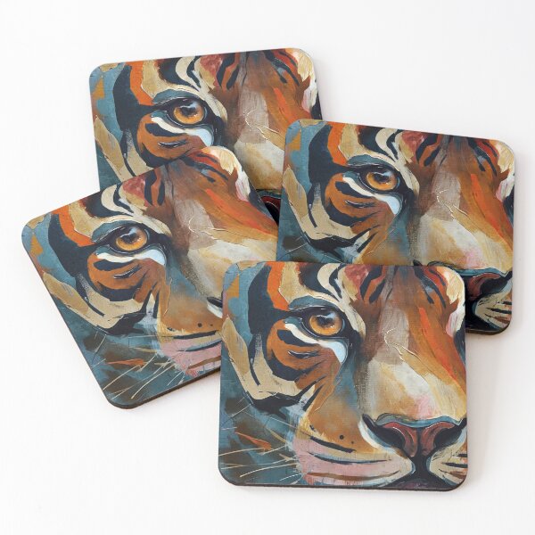 Item preview, Bold Tiger Brushstrokes designed and sold by caracatita75.