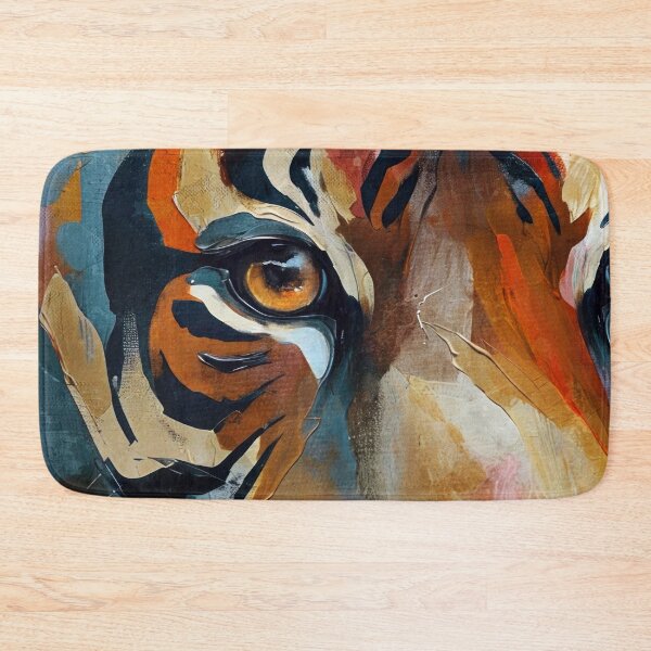 Item preview, Bold Tiger Brushstrokes designed and sold by caracatita75.