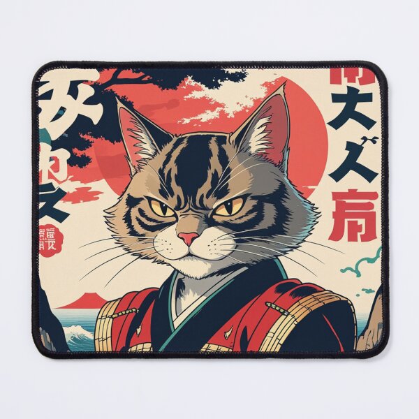 Item preview, Samurai Whiskers designed and sold by Retro Urban Wave.