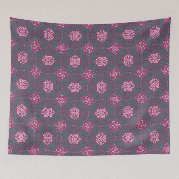 Item preview, Velvet Bloom: Pink Baroque Whimsy designed and sold by Elizarfa.
