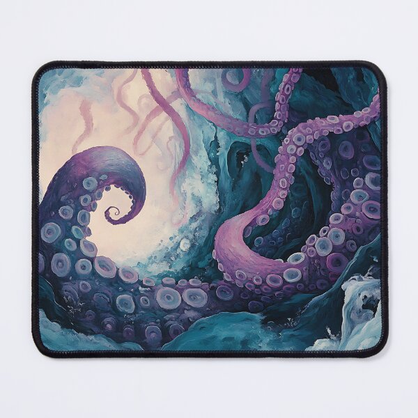 Item preview, Cosmic Horror Art - Tentacles from Rift designed and sold by bapupa.