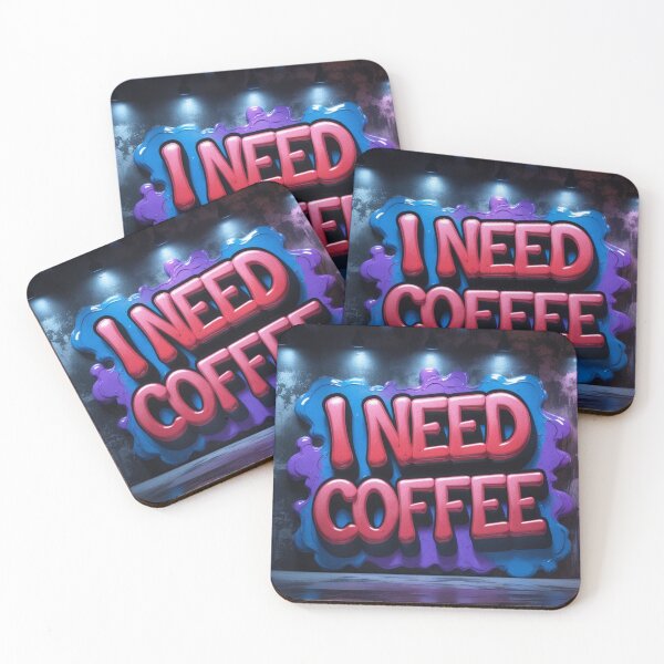 Item preview, I Need Coffee 23 designed and sold by Zeir Shop.