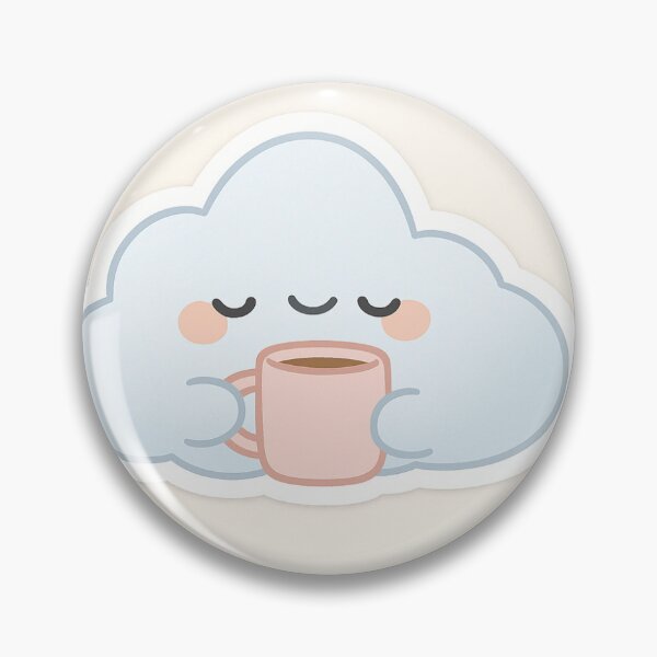 Item preview, Kawaii Sleepy Cloud Sticker – Cozy Pastel Vibes designed and sold by Calm Design Studio.