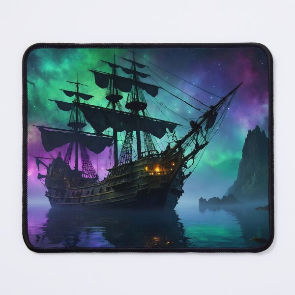 Item preview, Ghost Galleon Beneath the Haunted Stars designed and sold by DanielBDesigns.