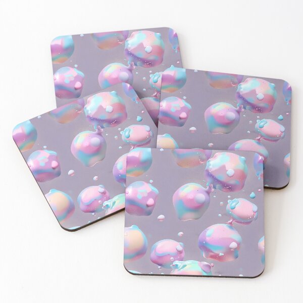 Item preview, Vibrant Pastel Abstract Bubbles with Soft Color Transitions designed and sold by CoolPixels.