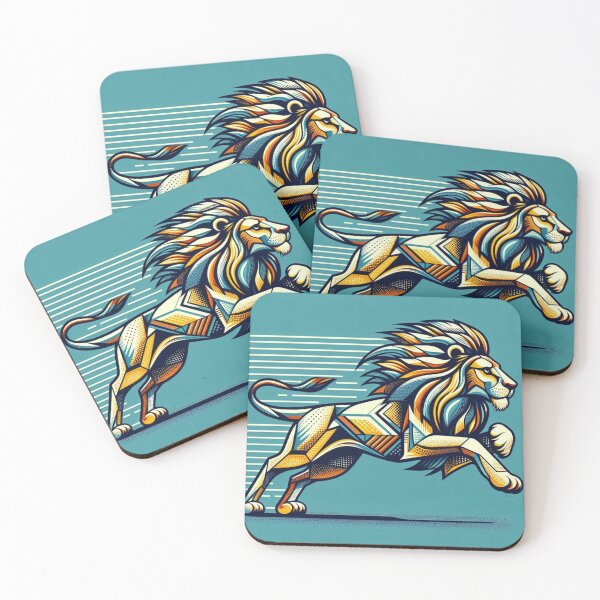 Item preview, Geometric lion  designed and sold by Dogandesighn.