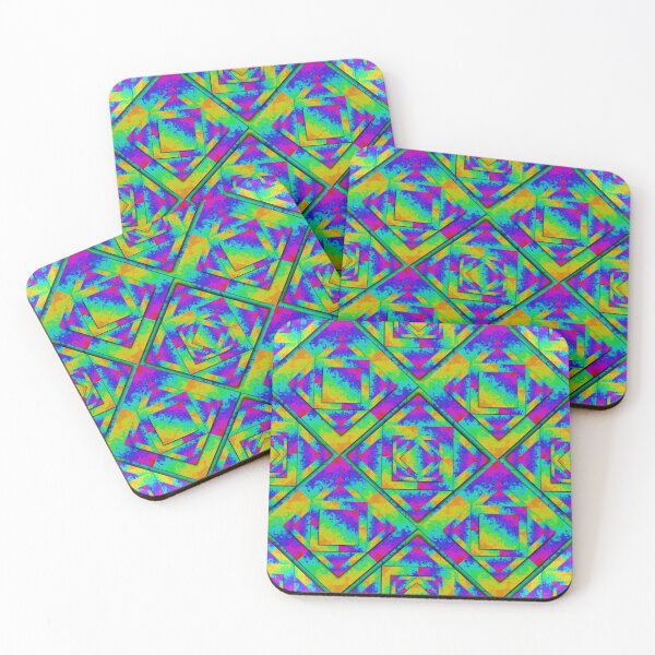 Item preview, Neon Mirage: Psychedelic Geometry designed and sold by Elizarfa.