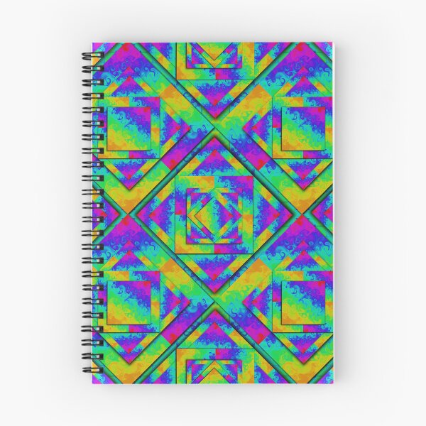 Item preview, Neon Mirage: Psychedelic Geometry designed and sold by Elizarfa.