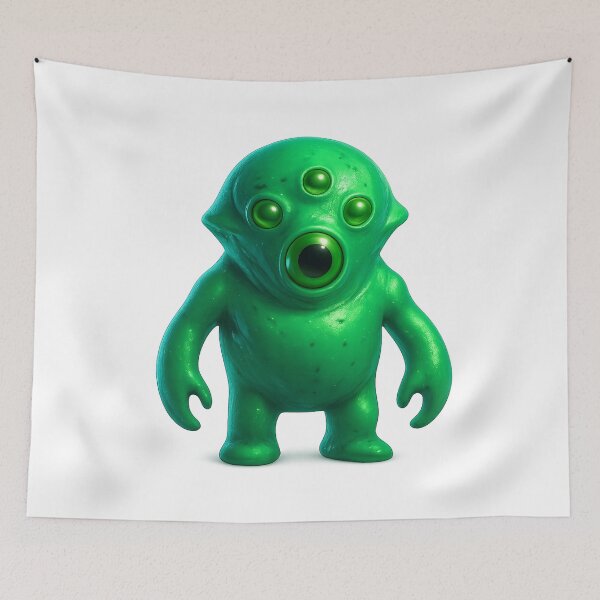 Item preview, Cute Alien Stickers 4k png designed and sold by artist-for-you.